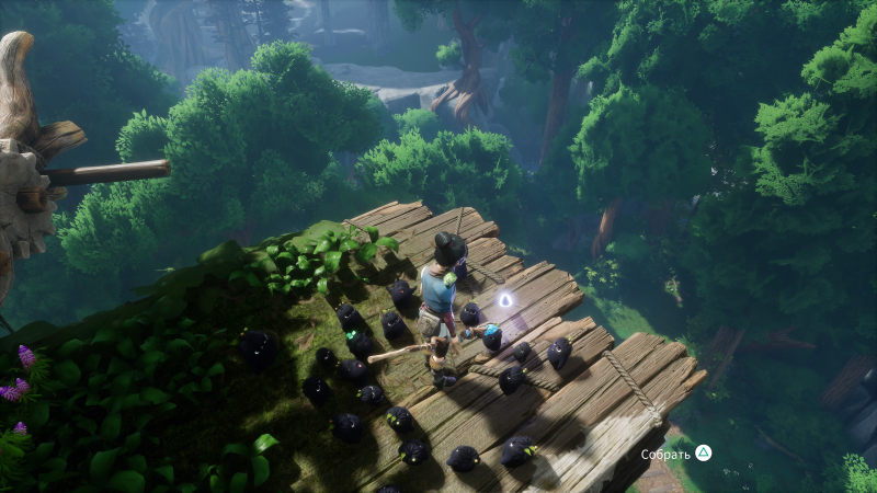 Тленыши не покидают героиню ни на минуту — чем больше их встретили, тем крупнее «отряд»