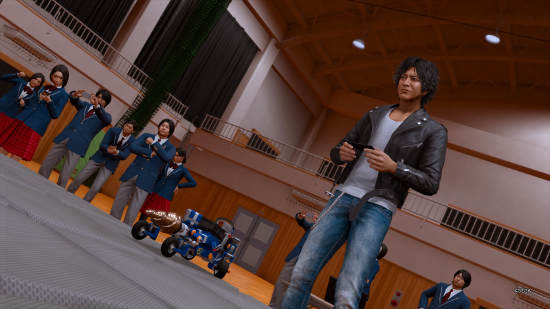 Чем бы герой ни занимался, ему всё нравится