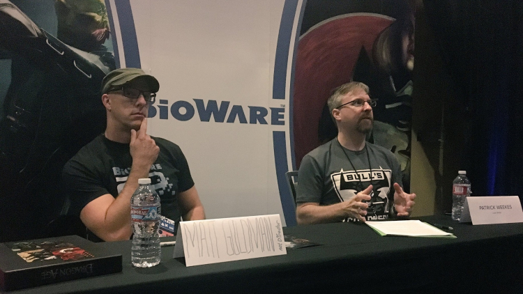 Голдман (слева) на PAX West 2016