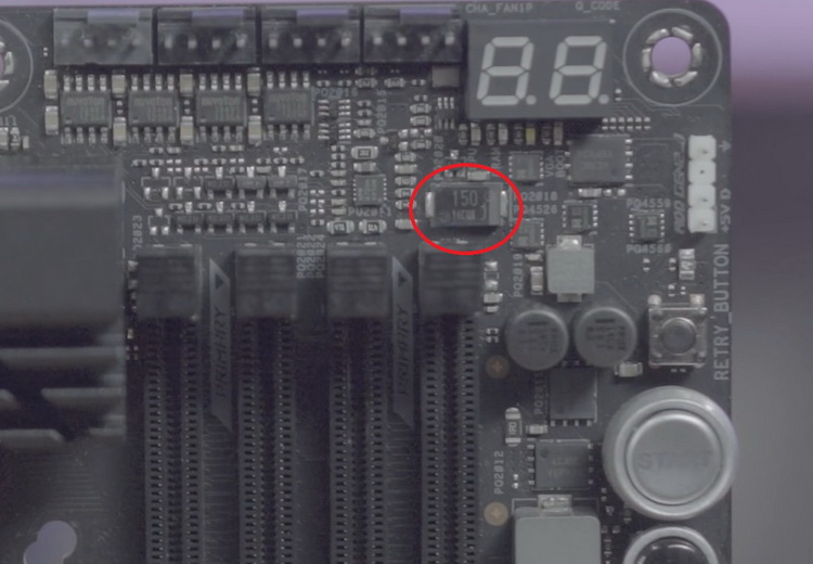 Правильно установленный конденсатор. Источник изображения: JayzTwoCents