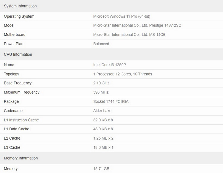 Источник изображения: Geekbench