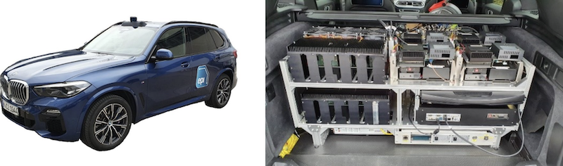 Тестовая платформа для новой европейской платформы автономного транспорта