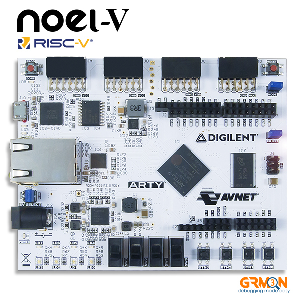 Изображение:  Пример реализации вычислительной платформы на базе FPGA (Artix-7),  embedded.com