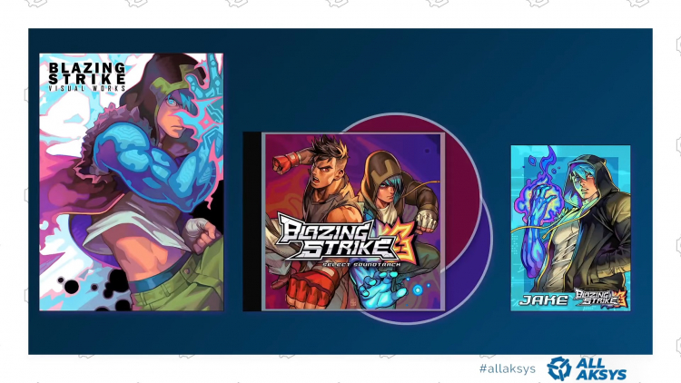 В состав ограниченного издания Blazing Strike войдут артбук, саундтрек и набор карточек с персонажами