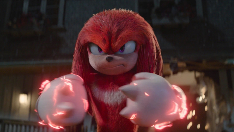 Наклз в «Соник 2 в кино»