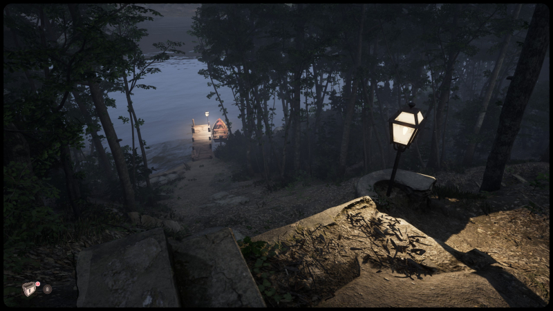 Тропа к берегу на пятый раз исключительно раздражает