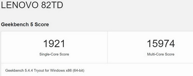 Источник изображения: Geekbench
