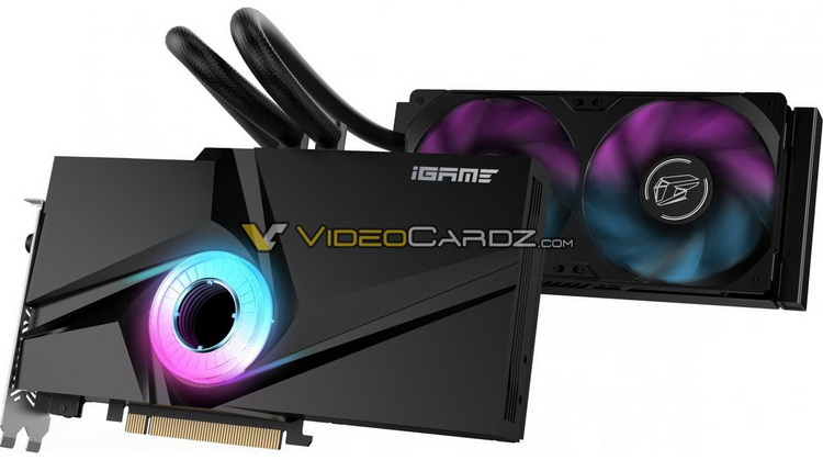Colorful GeForce RTX 3090 Ti Neptune OC. Источник изображения: Colorful / VideoCardz