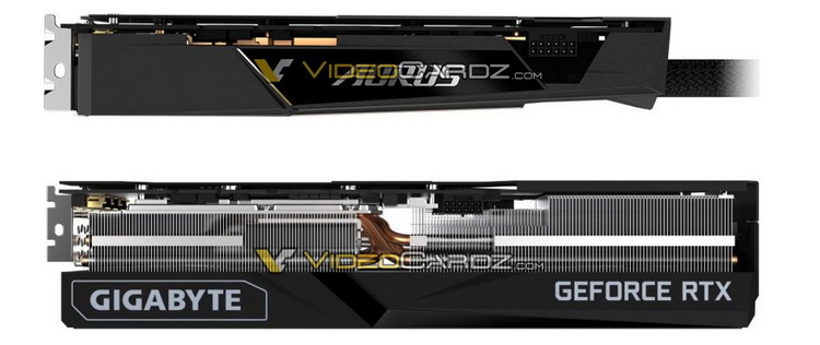  Толщина различных версий GeForce RTX 3090 Ti в исполнении Gigabyte 