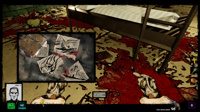  История подаётся в основном через найденные предметы и обрывки документов. Впрочем, следить за ней вовсе не обязательно 