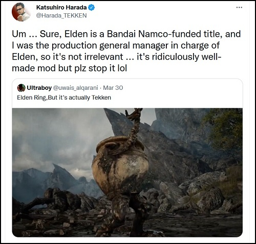  Источник изображения: Twitter (Katsuhiro Harada) 